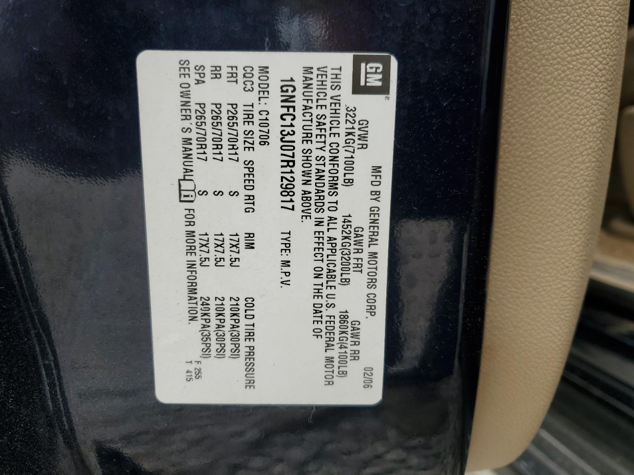 2007 Chevrolet Tahoe - Image 16