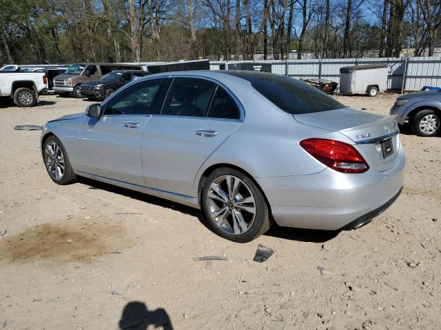  MERCEDES-BENZ C-CLASS 2018 Сріблястий