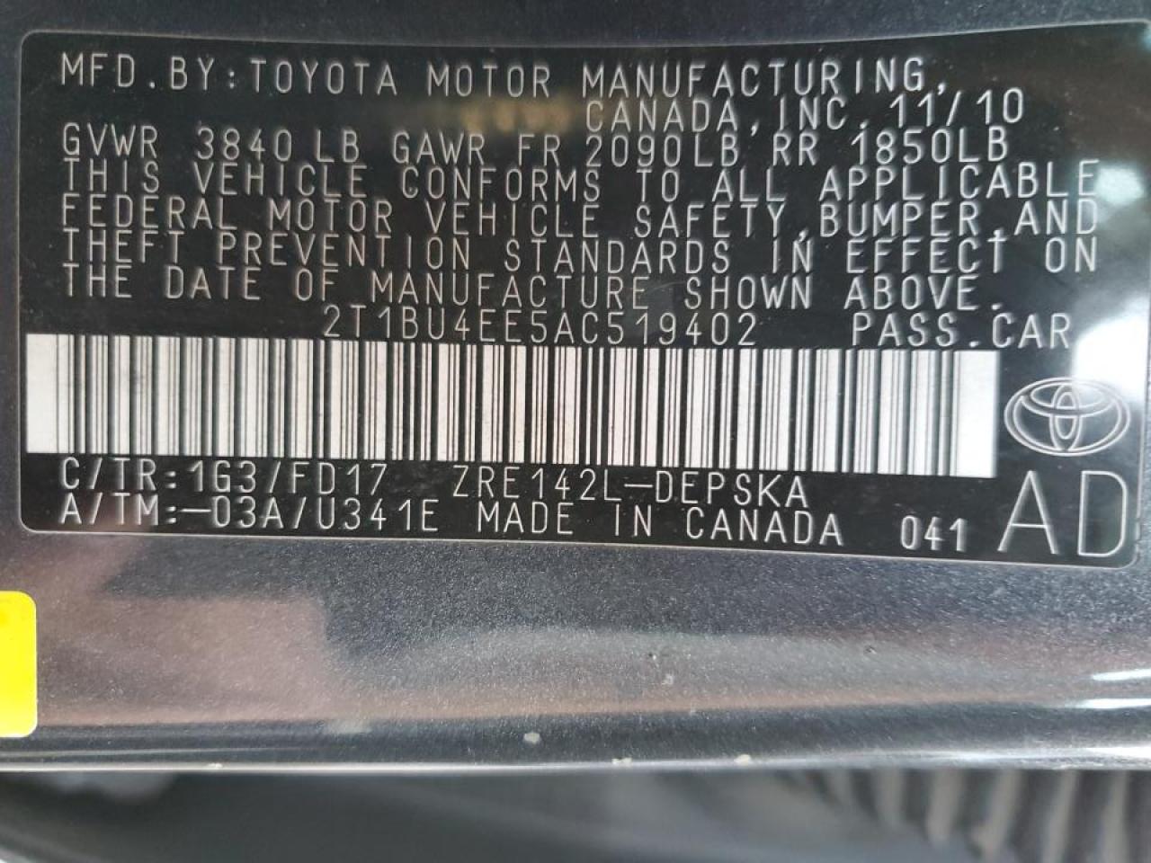 2010 Toyota Corolla - Image 14