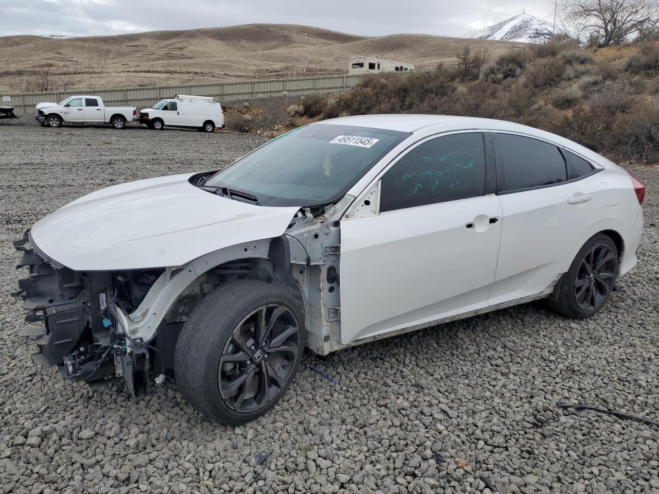 2020 Honda Civic Sport en Venta en Reno, NV - Front End