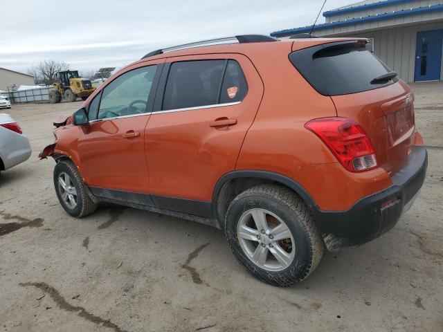  CHEVROLET TRAX 2016 Orange