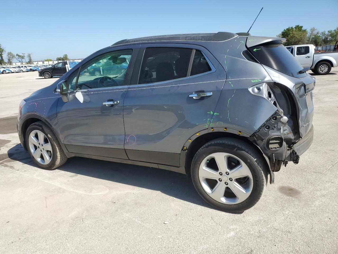 2015 BUICK ENCORE with REAR END damage, VIN KL4CJCSB4FB120904