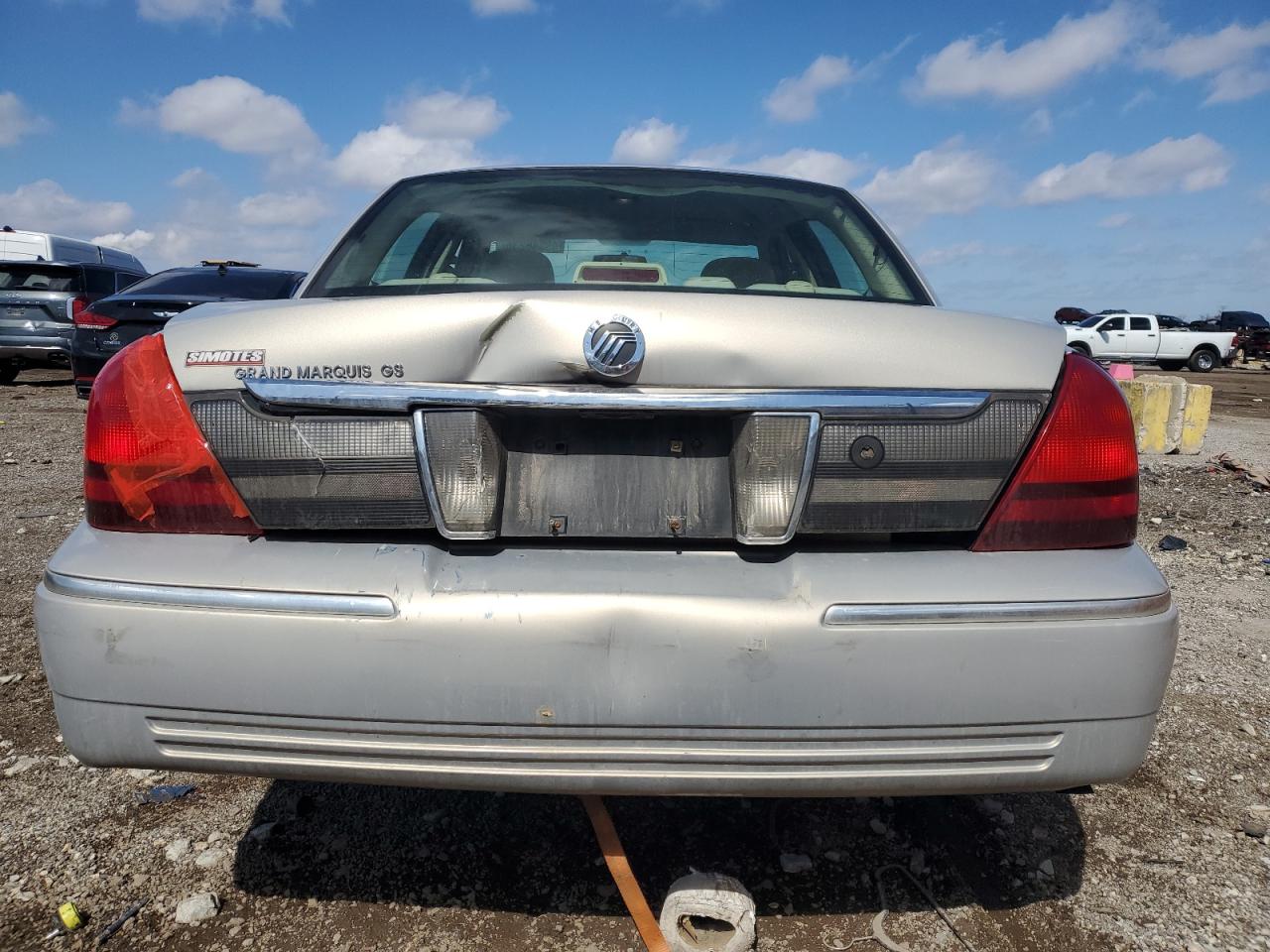 2008 Mercury Grand Marquis Gs VIN: 2MEFM74V68X603964 Lot: 49546235