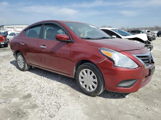  NISSAN VERSA 2017 Бордовий