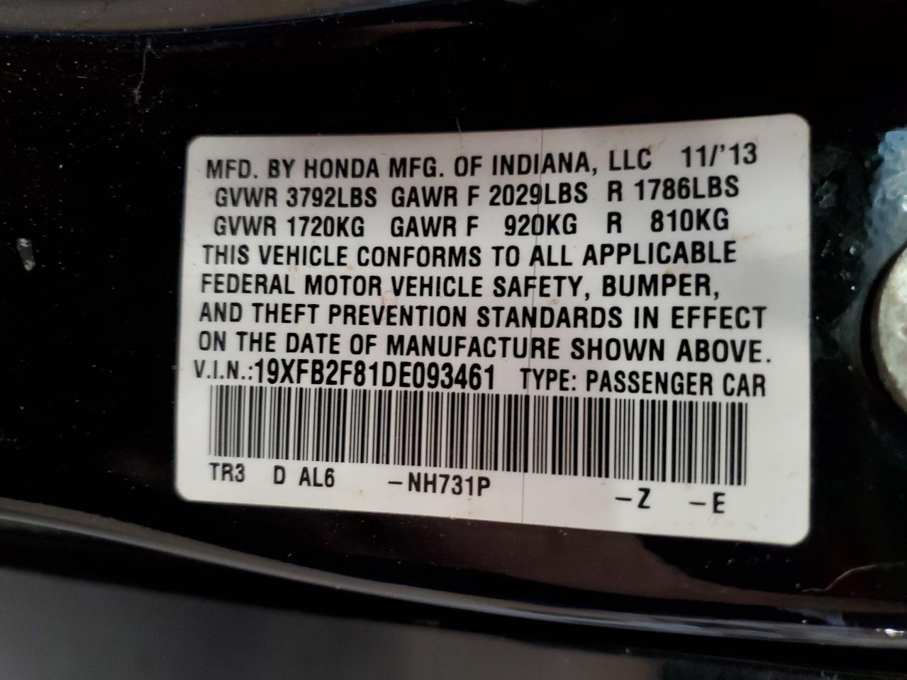 2013 Honda Civic - Image 13