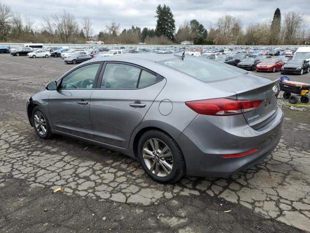  HYUNDAI ELANTRA 2018 Серый