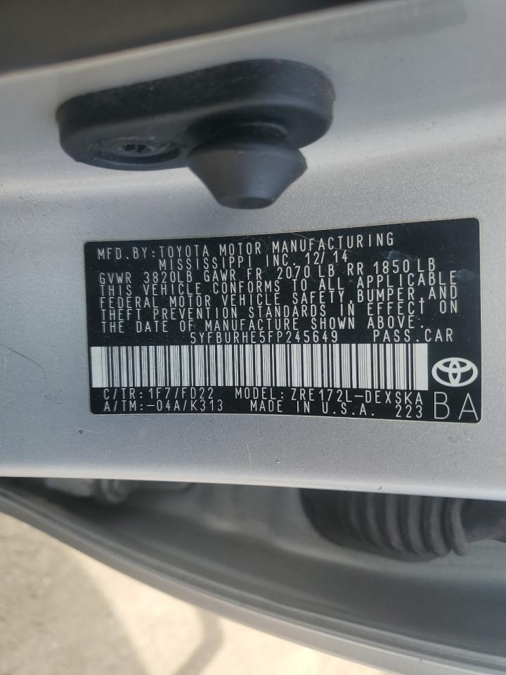 2015 Toyota Corolla - Image 12