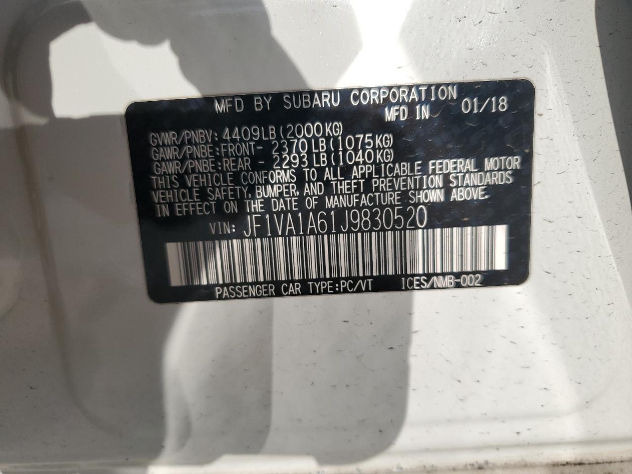 2018 Subaru WRX - Image 14