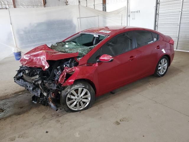  KIA FORTE 2015 Maroon