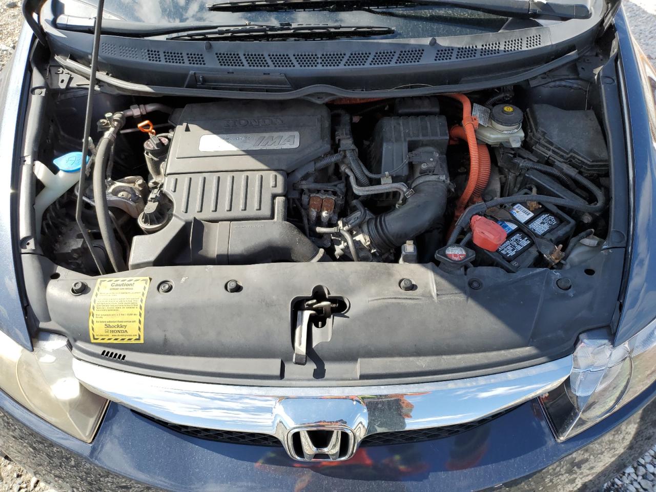 2010 Honda Civic Hybrid VIN: JHMFA3F21AS006654 Lot: 50422945