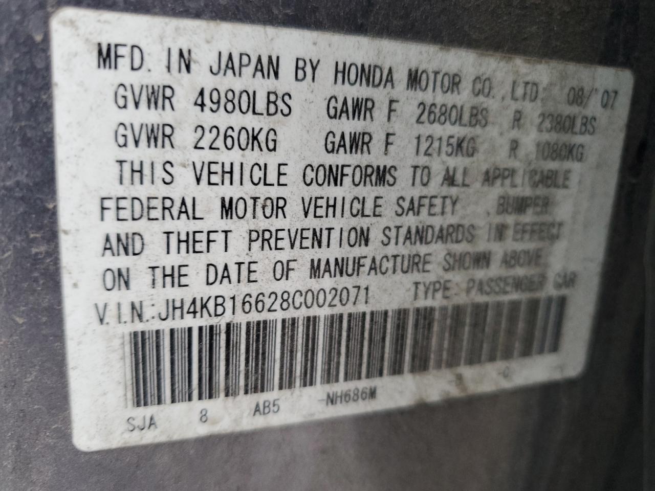 2008 Acura RL - Image 14
