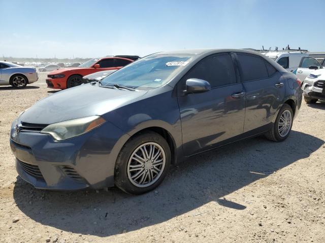 Sedans TOYOTA COROLLA 2016 Szary