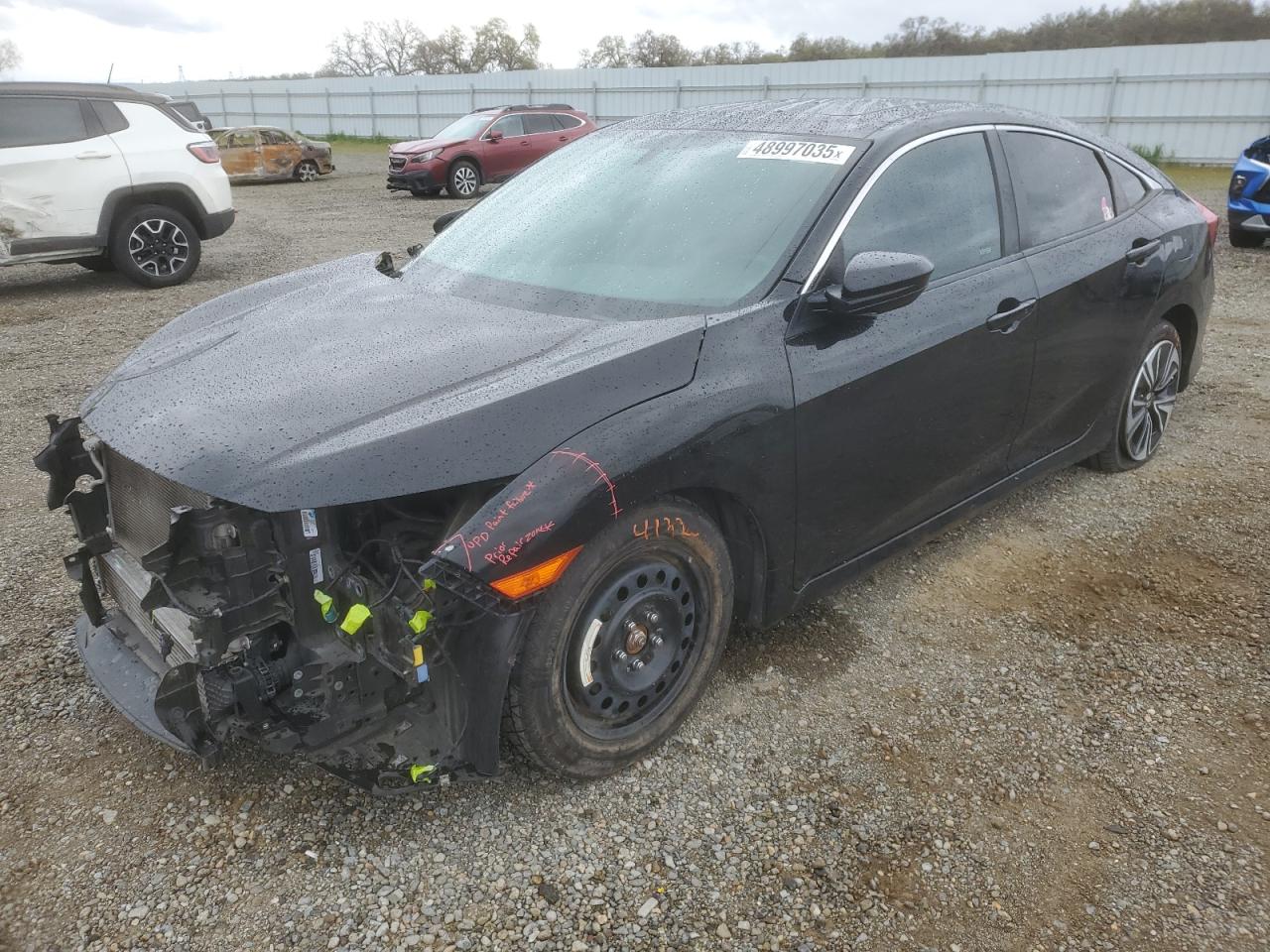 2016 Honda Civic Exl for Sale in Anderson, CA - Front End