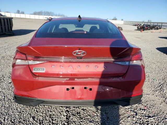  HYUNDAI ELANTRA 2023 Красный