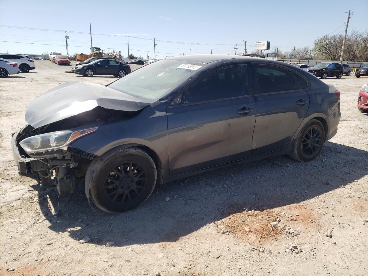 2020 Kia Forte Fe за продажба в Oklahoma City, OK - Front End