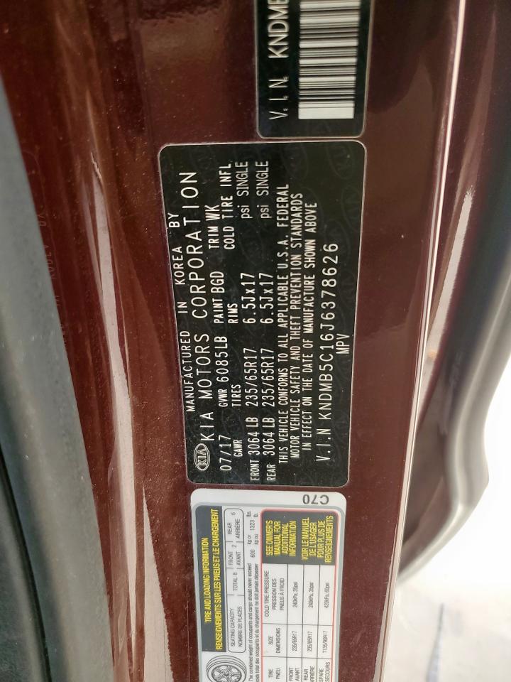 2018 Kia Sedona - Image 12