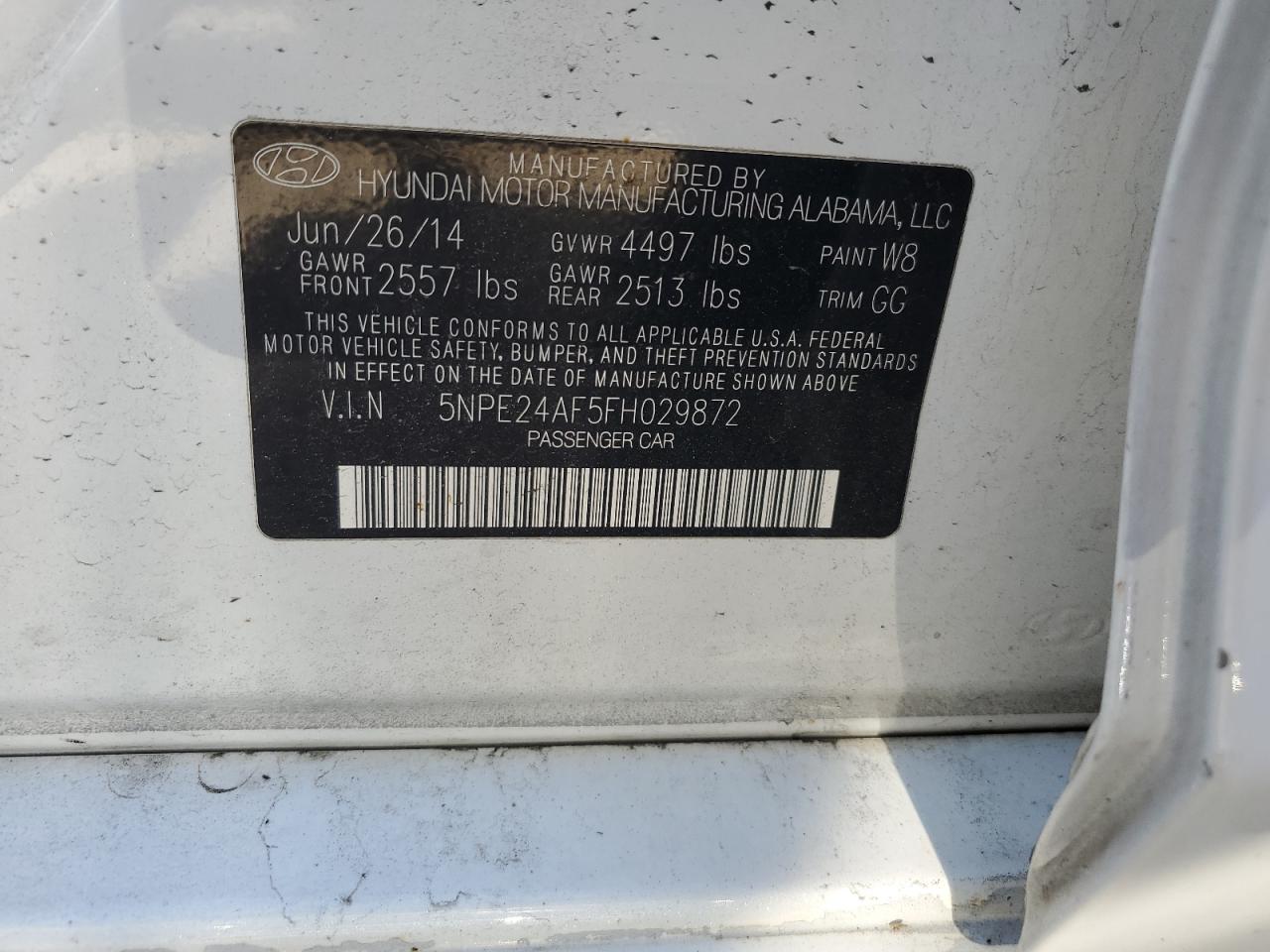 2015 Hyundai Sonata - Image 13