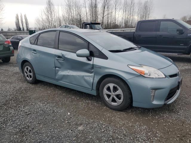  TOYOTA PRIUS 2013 Бирюзовый