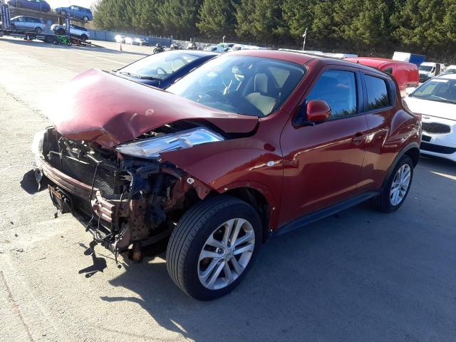 2011 NISSAN JUKE ACENTA PREMIUM CVT  for sale at Copart WHITBURN
