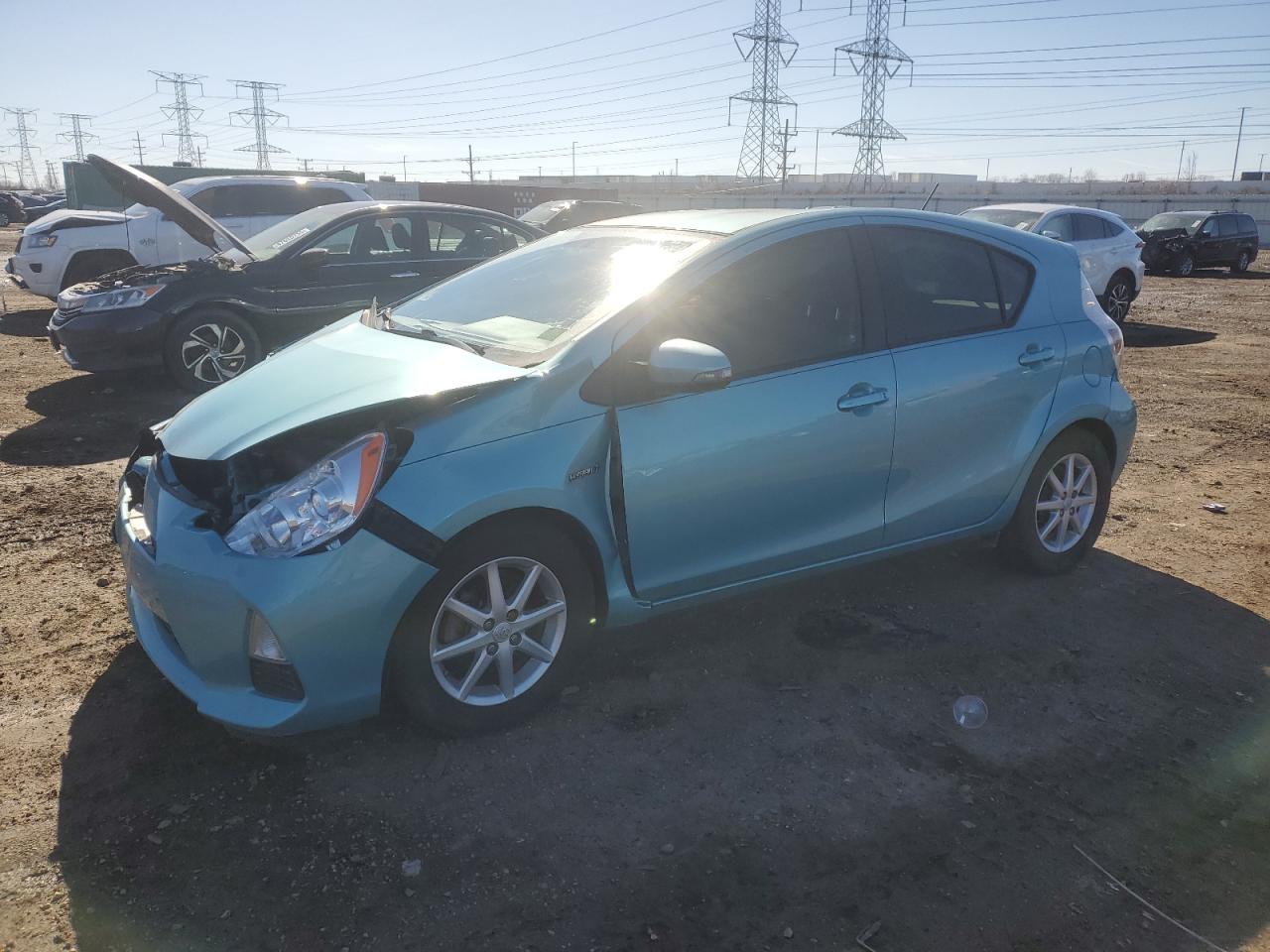 2012 Toyota Prius C за продажба в Elgin, IL - Front End