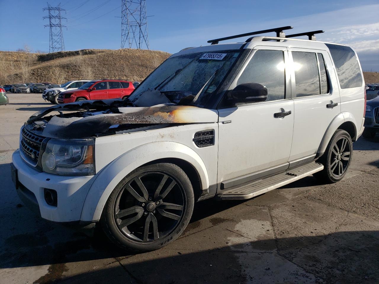 2014 Land Rover Lr4 Hse Luxury for Sale in Littleton, CO - Burn - Engine