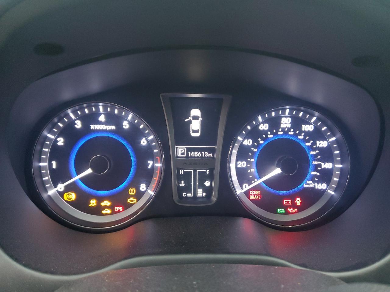 2012 Hyundai Azera Gls VIN: KMHFH4JG6CA194131 Lot: 50253965