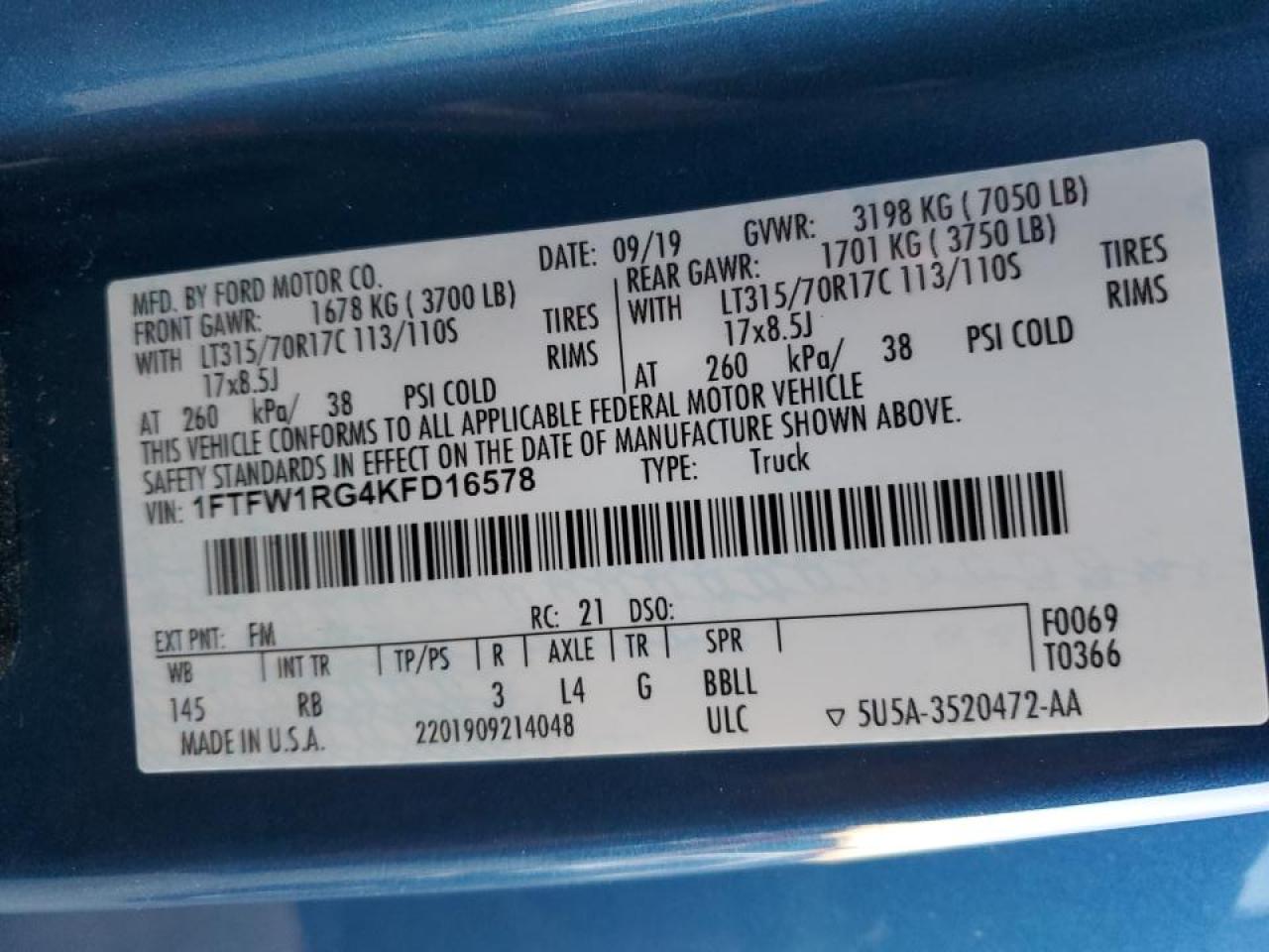 2019 Ford F-150 - Image 13