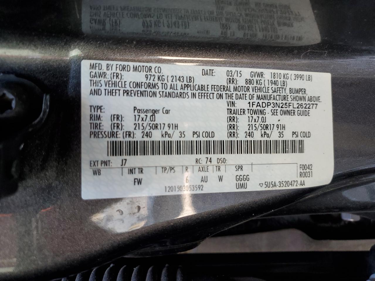 2015 Ford Focus - Image 12