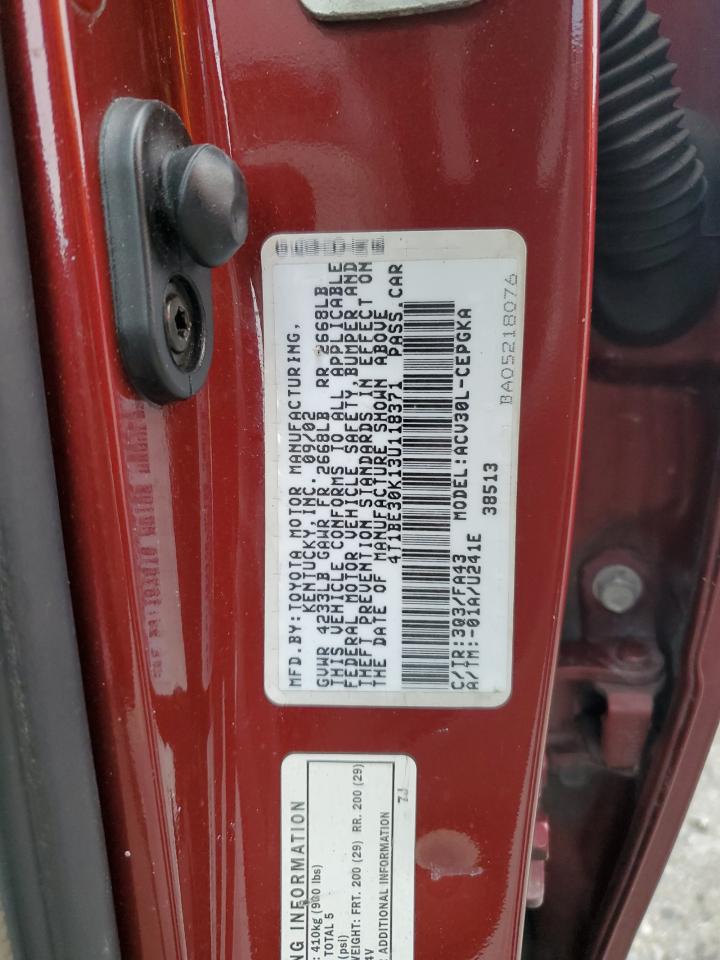 2003 Toyota Camry - Image 12