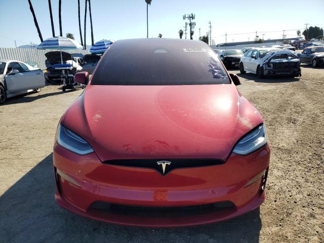  TESLA MODEL X 2022 Красный