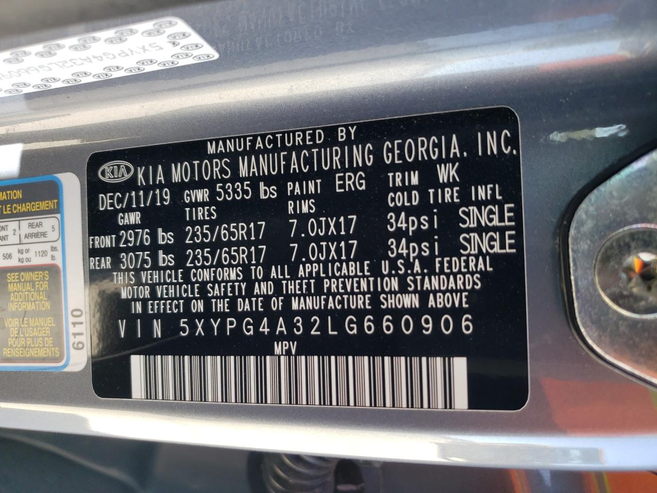 2020 Kia Sorento - Image 15