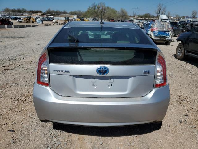 Хетчбеки TOYOTA PRIUS 2015 Сріблястий