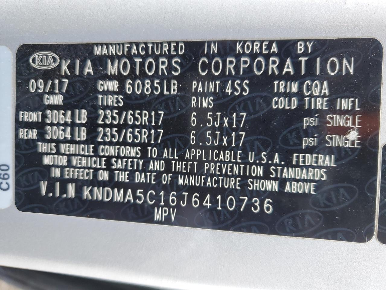 2018 Kia Sedona - Image 13