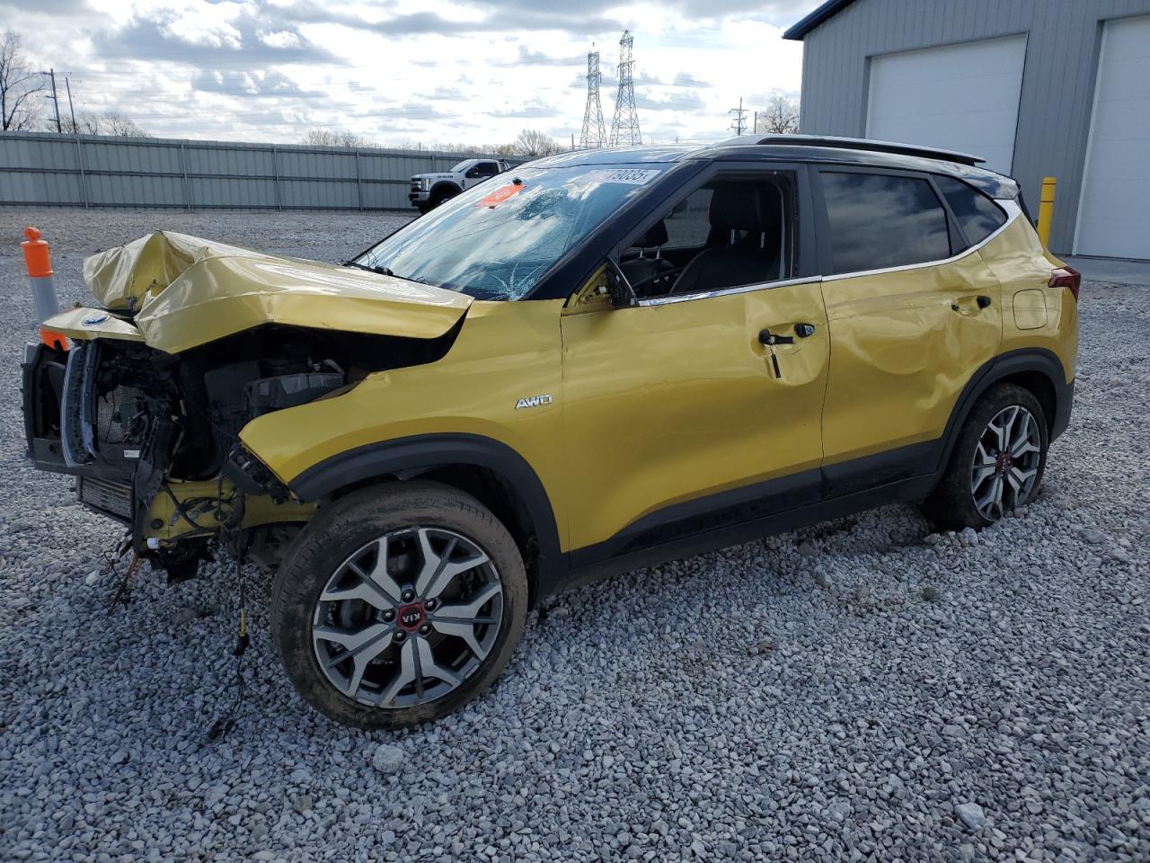 2021 Kia Seltos Sx for Sale in Barberton, OH - Front End