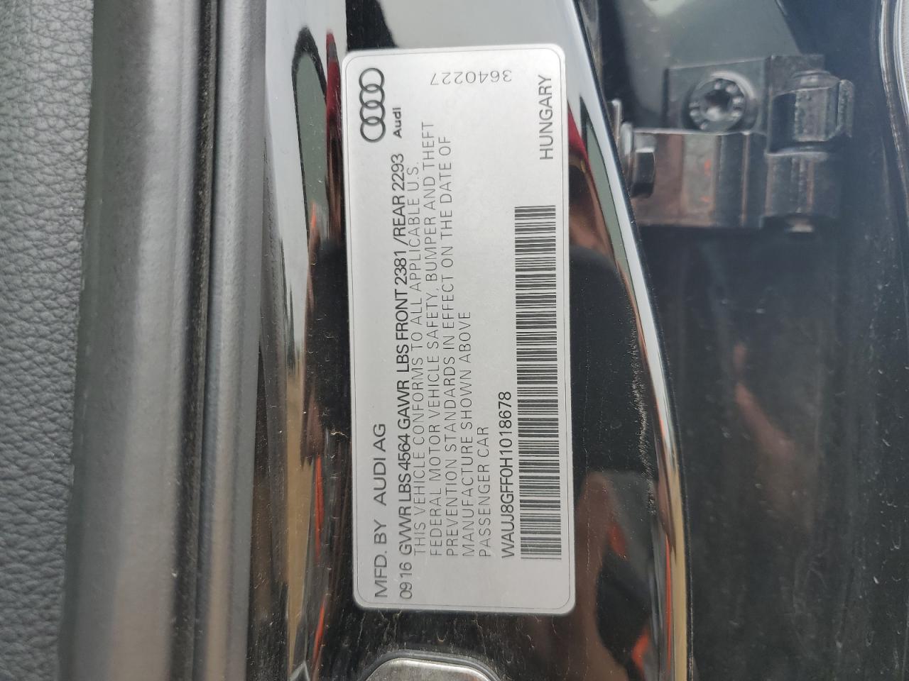 2017 Audi A3 - Image 12