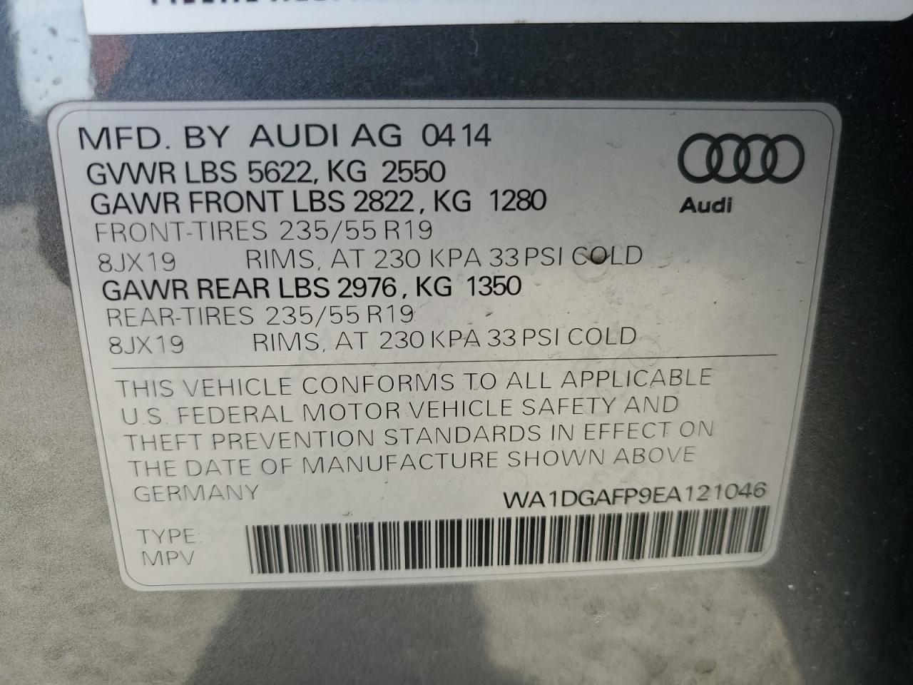 2014 Audi Q5 - Image 13