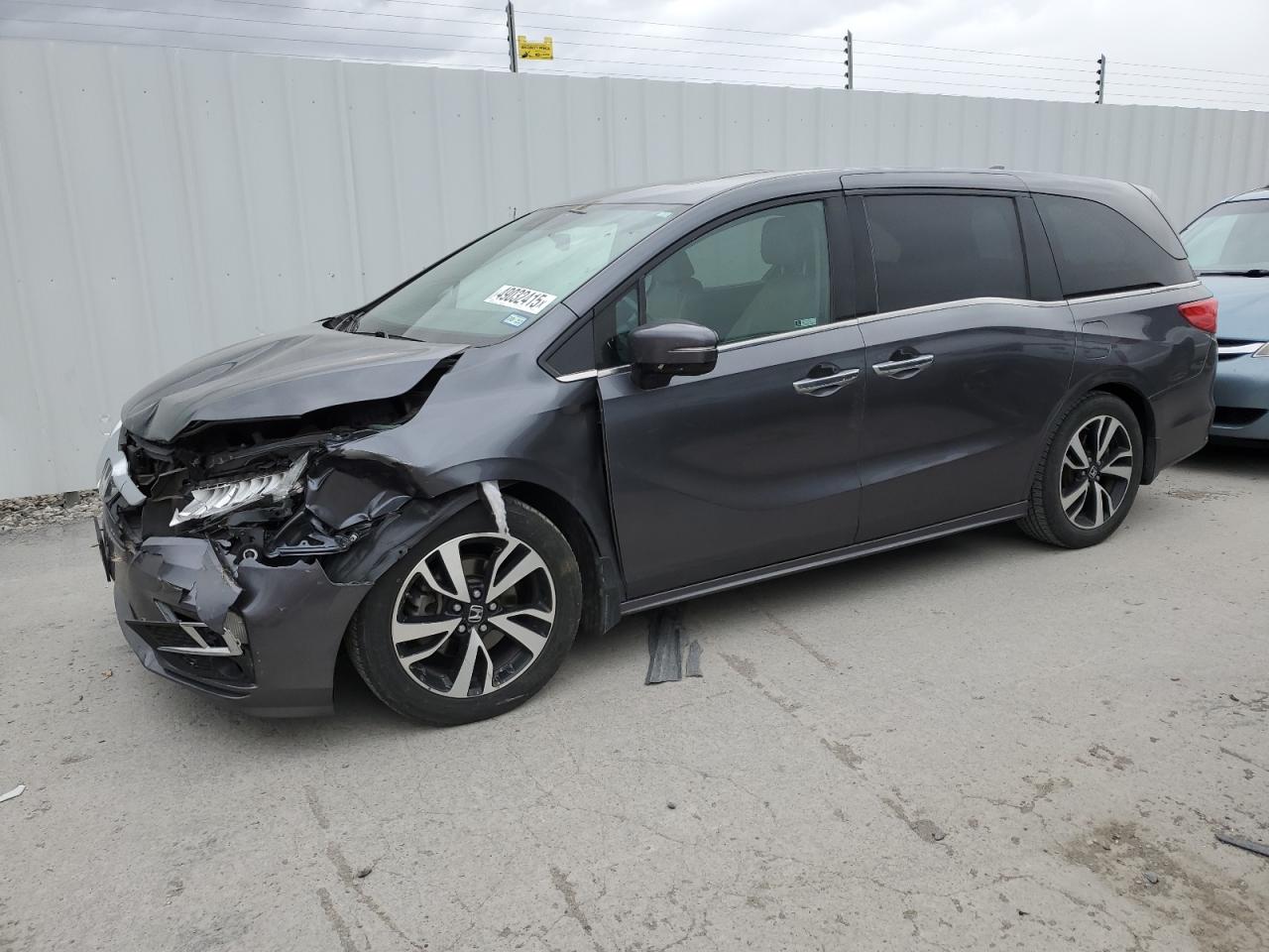 2018 Honda Odyssey Elite на продаже в Magna, UT - Front End