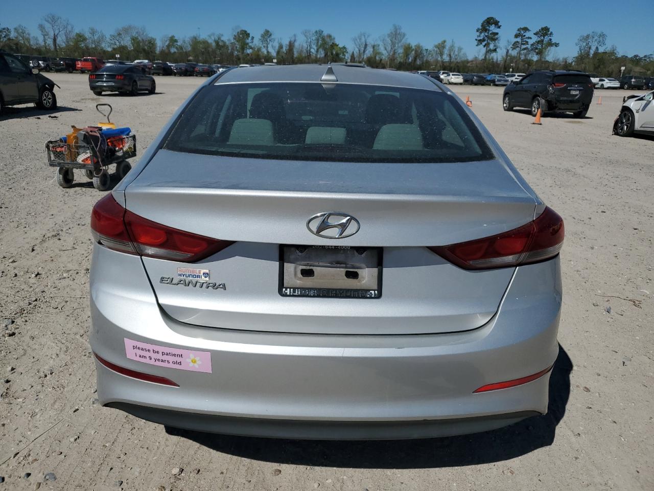 2017 Hyundai Elantra Se VIN: KMHD84LF9HU381171 Lot: 49954575