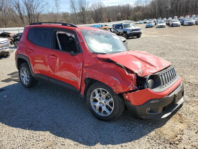  JEEP RENEGADE 2017 Czerwony