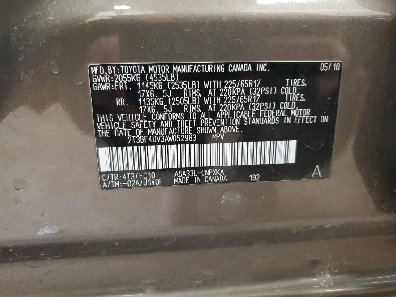 2010 Toyota RAV 4 - Image 12
