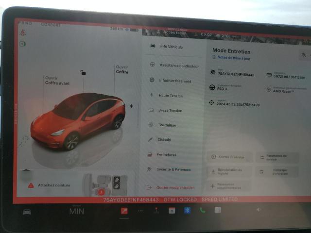 2022 TESLA MODEL Y 