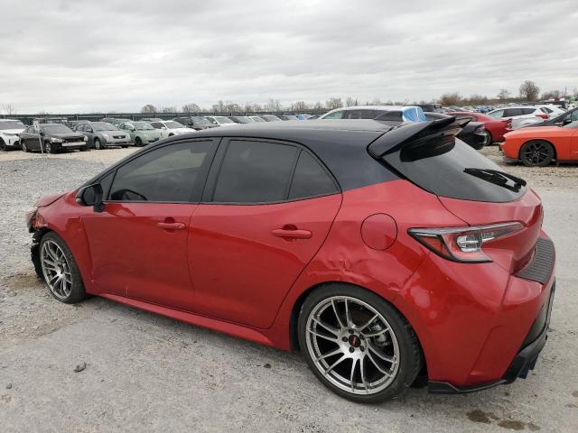  TOYOTA COROLLA 2021 Красный