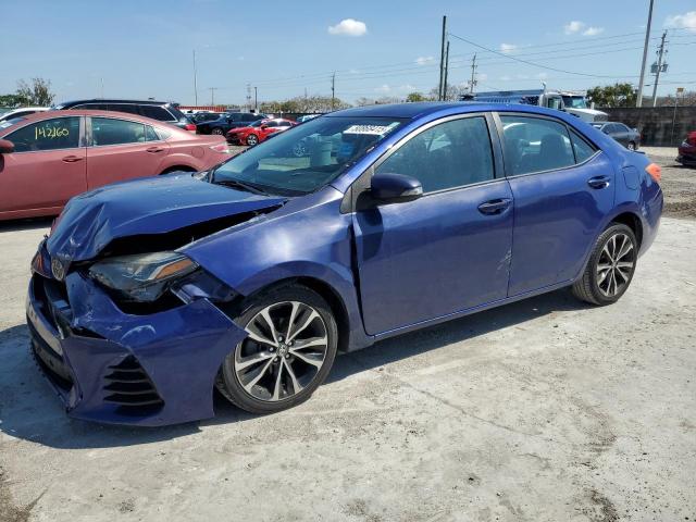  TOYOTA COROLLA 2018 Синий
