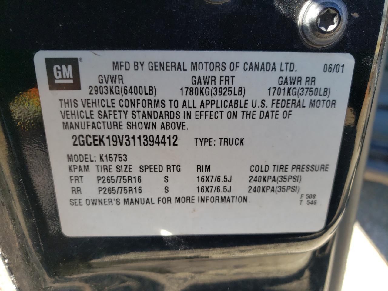 2001 Chevrolet Silverado - Image 12