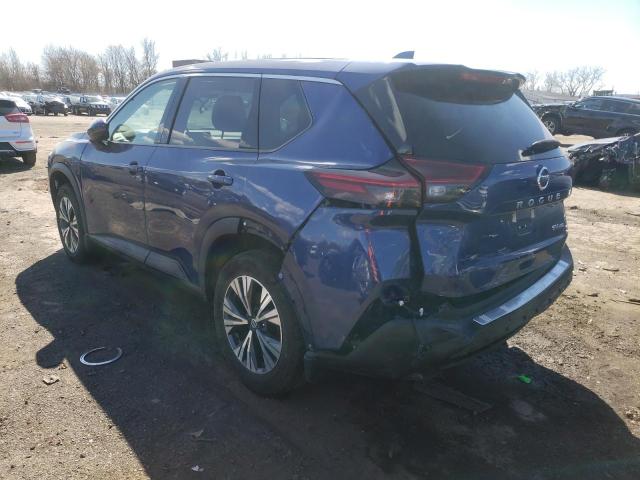  NISSAN ROGUE 2021 Синий