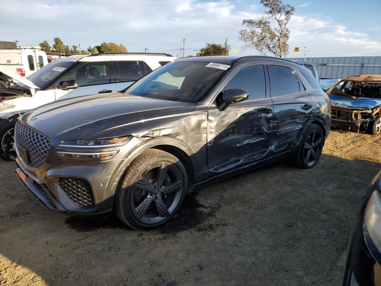 2024 Genesis Gv70 Base за продажба в American Canyon, CA - Side