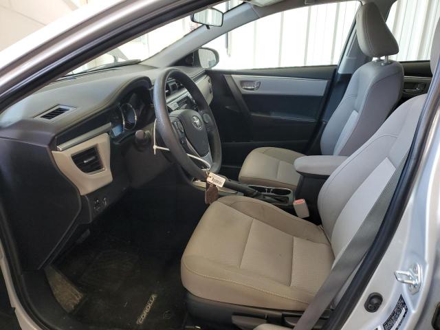  TOYOTA COROLLA 2015 Srebrny