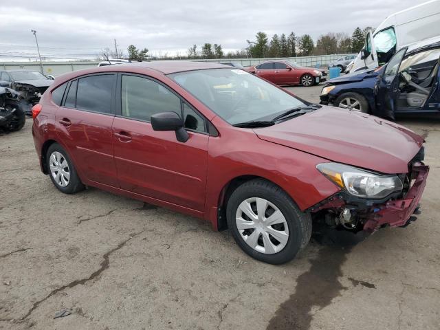 Кроссоверы SUBARU IMPREZA 2015 Бордовый