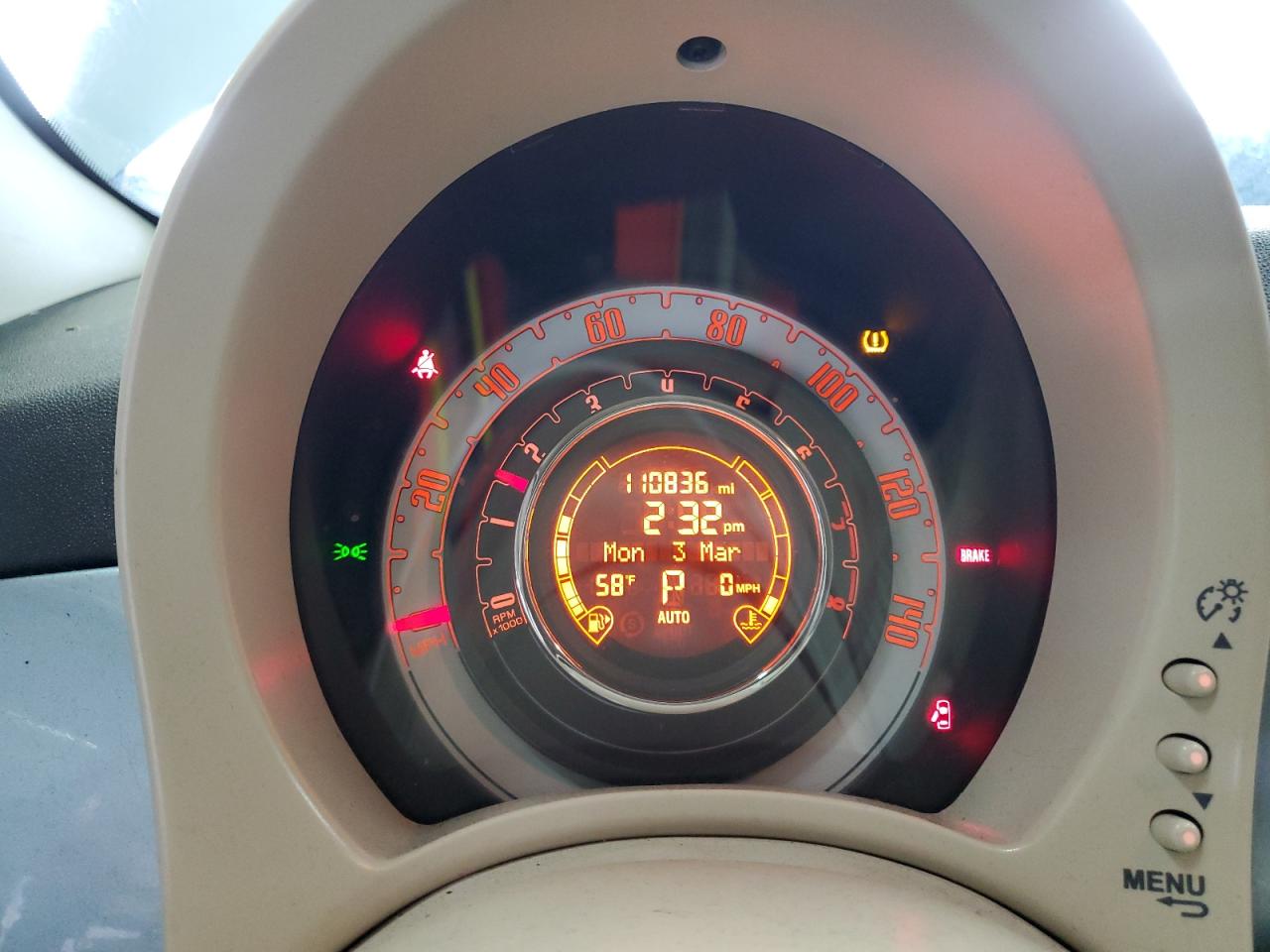 2015 Fiat 500 Pop VIN: 3C3CFFAR2FT534600 Lot: 47607025