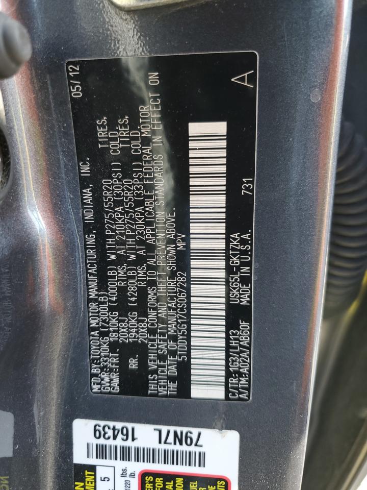 2012 Toyota Sequoia - Image 13